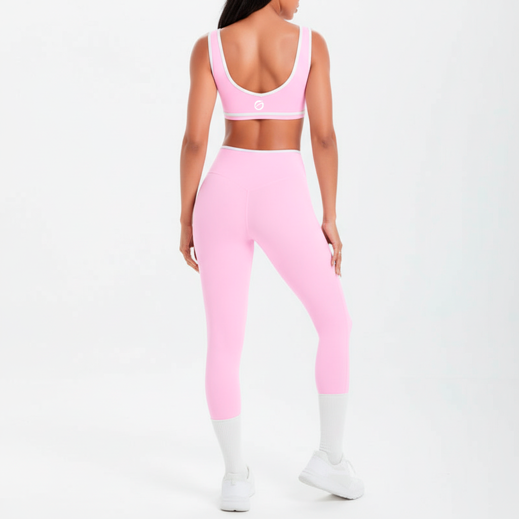 Conjunto Deportivo Mujer Push Up | Cintura Alta sin Costuras