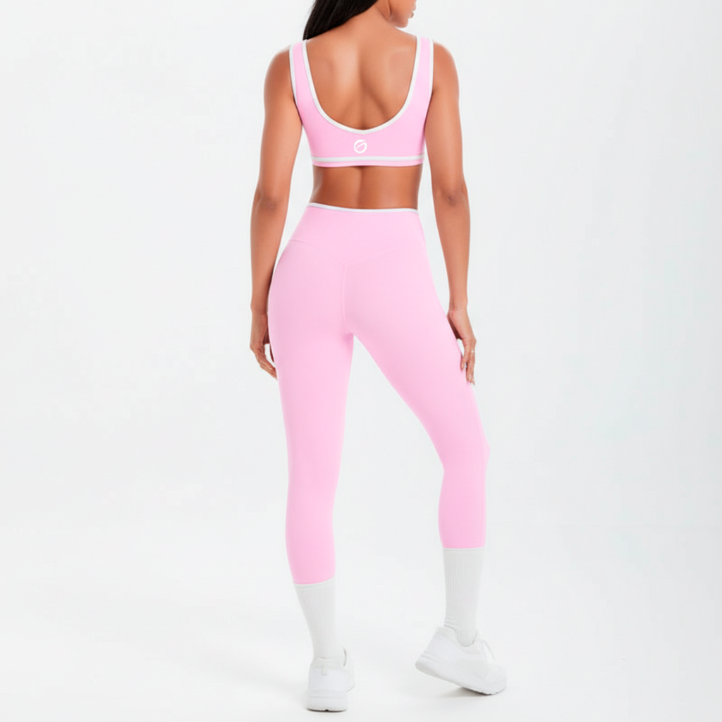 Conjunto Deportivo Mujer Push Up | Cintura Alta sin Costuras
