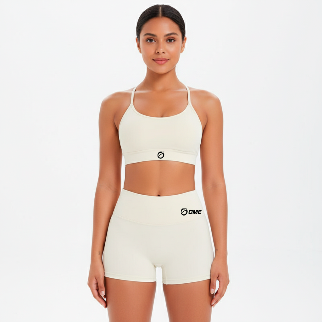 Conjunto Deportivo Mujer Push Up | Short Cintura Alta sin Costuras