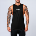 Camiseta deportiva sin mangas para hombre | Transpirable y de secado rápido