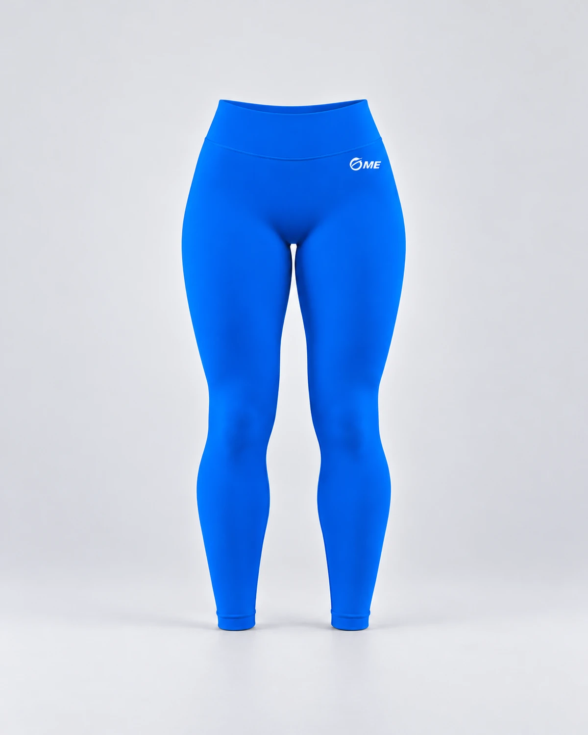 Mallas CALPE azules, vista frontal sin modelo.